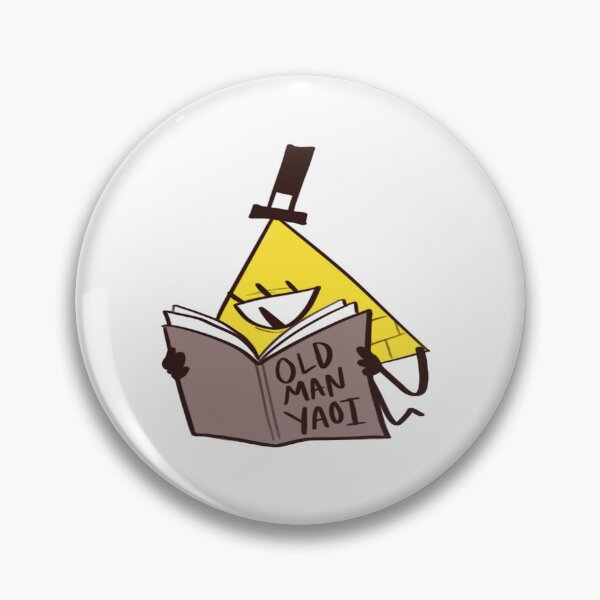 Item preview, Bill Cipher reading Old Man Yaoi designed and sold by Sikarii.