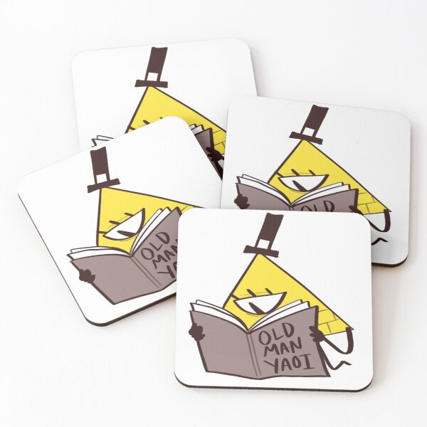 Item preview, Bill Cipher reading Old Man Yaoi designed and sold by Sikarii.