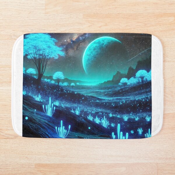 Item preview, Bioluminescent Alien Landscape designed and sold by shefo99.