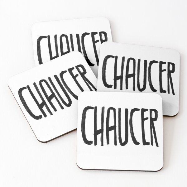Item preview, Geoffrey Chaucer, Middle English  designed and sold by badlydrawnbabe.