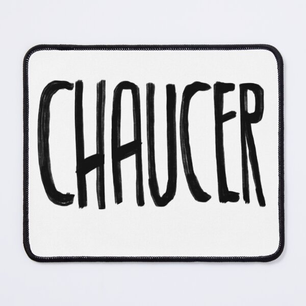 Item preview, Geoffrey Chaucer, Middle English  designed and sold by badlydrawnbabe.