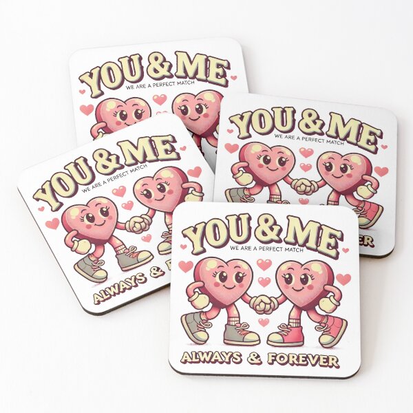Item preview, You and me perfect match valentines  designed and sold by riadesignstore.