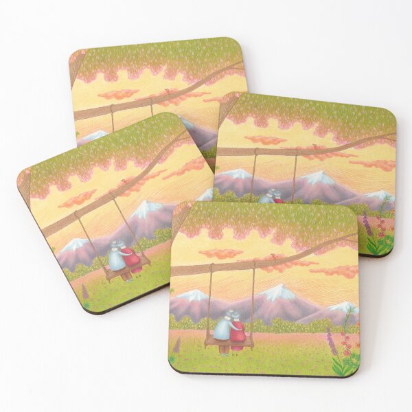 Item preview, cute couple romantic sunset designed and sold by EllenLambrichts.
