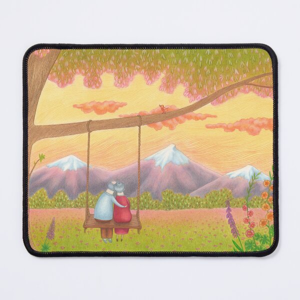 Item preview, cute couple romantic sunset designed and sold by EllenLambrichts.