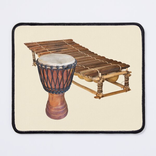 Item preview, African music, balafon e djembe, traditional musical instruments designed and sold by Ermes.S.