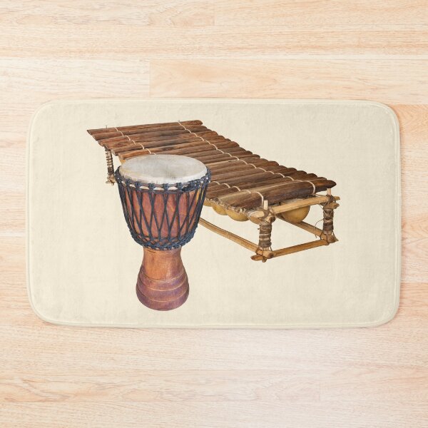 Item preview, African music, balafon e djembe, traditional musical instruments designed and sold by Ermes.S.