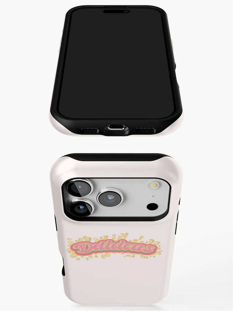 Thumbnail 3 of 4, iPhone Case, Delicious Cool Lettering Design designed and sold by SimonaArtDesign.