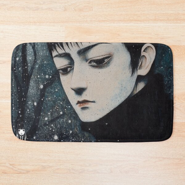 Item preview, the comforting snow - melancholic christmas art  designed and sold by ForsakenFrames.