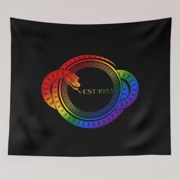 Item preview, Year of the Snake, Born 1953  Classic Flag, Chinese snake Graphic, Chinese Zodiac, Wood Snake, Chinese Graphic,  designed and sold by PrideBeProud.