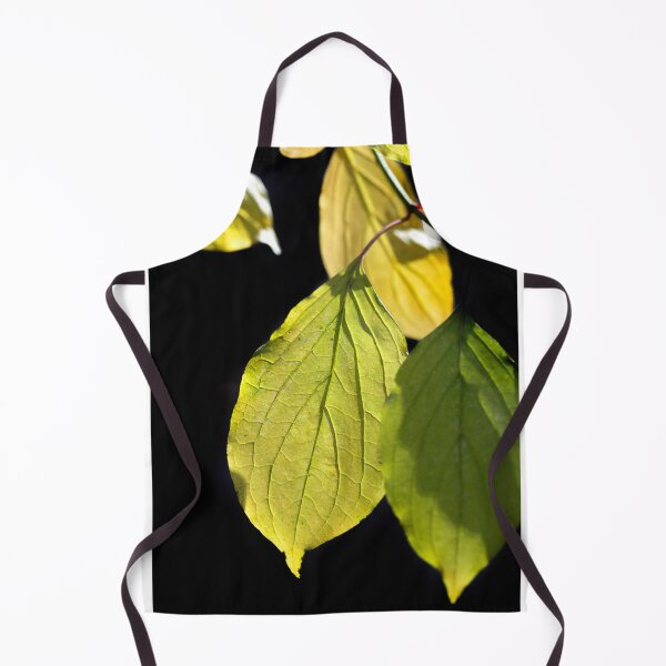 Item preview, Yellow autumn leaves on black background designed and sold by olena2552.