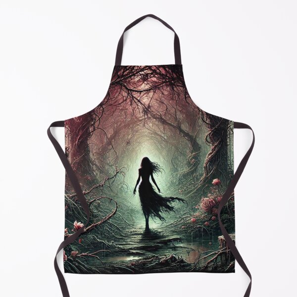 Item preview, Eden’s Enigma - Silhouette in a Twisted Garden designed and sold by Feathers & Futhark.