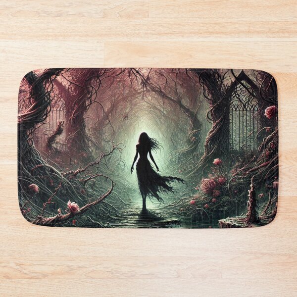 Item preview, Eden’s Enigma - Silhouette in a Twisted Garden designed and sold by Feathers & Futhark.
