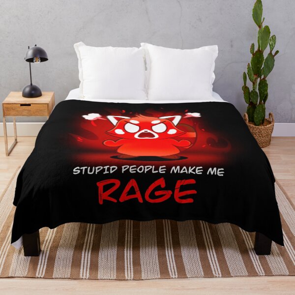 Item preview, Stupid People Make Me Rage designed and sold by RedPandaTee.