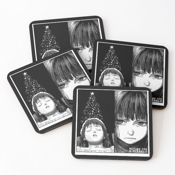 Item preview, waiting for a miracle - black and white melancholic manga anime girl designed and sold by ForsakenFrames.