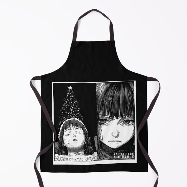 Item preview, waiting for a miracle - black and white melancholic manga anime girl designed and sold by ForsakenFrames.
