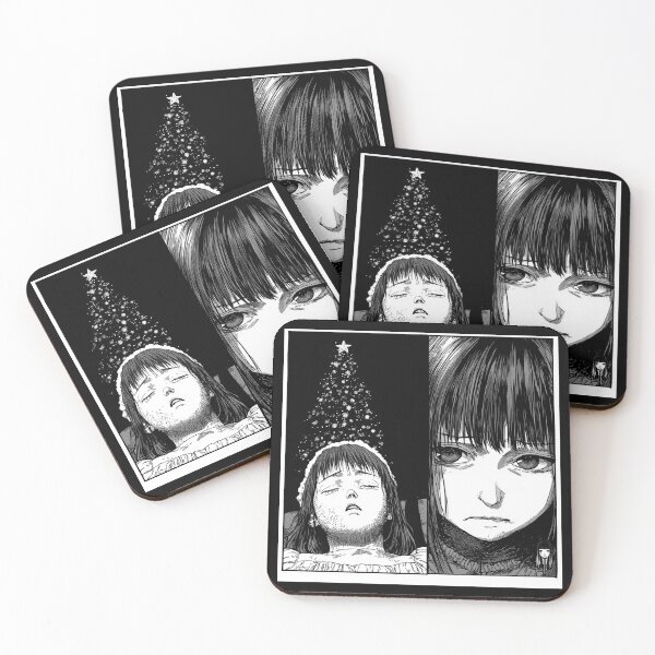 Item preview, waiting for a miracle - black and white melancholic manga anime girl designed and sold by ForsakenFrames.