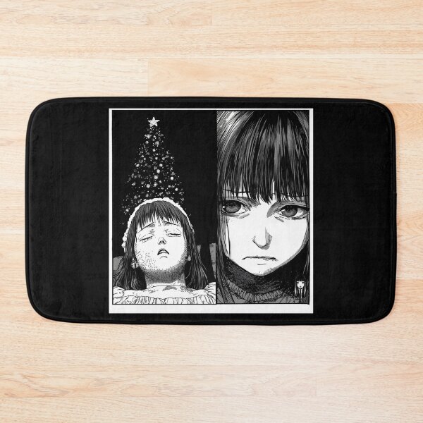 Item preview, waiting for a miracle - black and white melancholic manga anime girl designed and sold by ForsakenFrames.