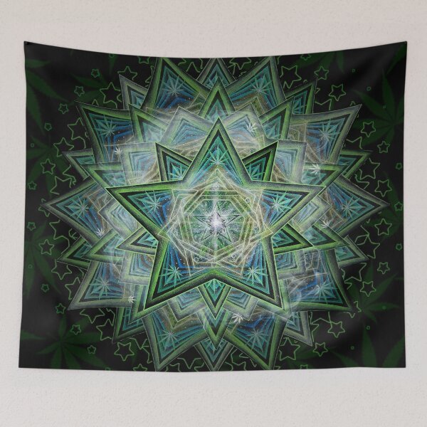 Item preview, Ganja Star designed and sold by Magick Temple.