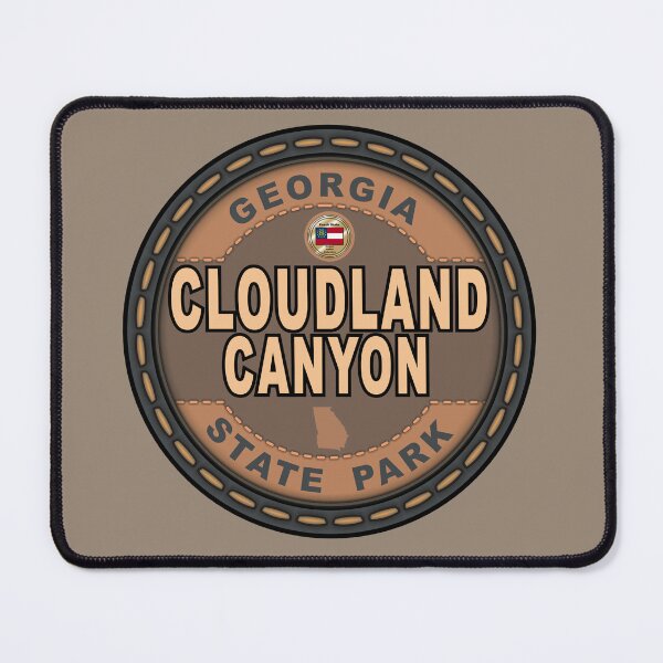 Item preview, Cloudland Canyon State Park Georgia stitching effect designed and sold by studioss76.
