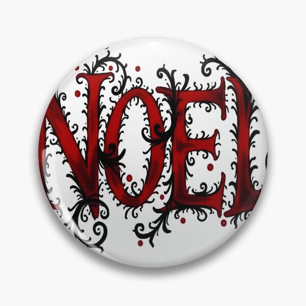 Item preview, Red and Black Floral Noel Christmas  designed and sold by Mosaic-97.