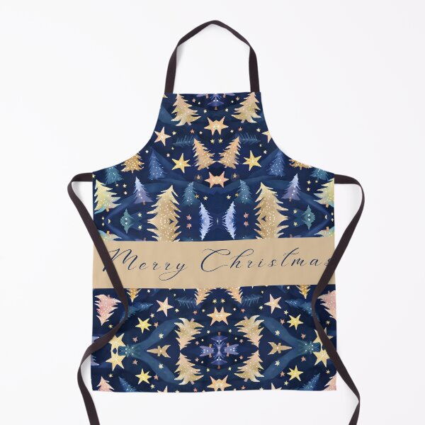 Item preview, Merry Christmas! Blue Christmas. Christmas tree pattern in sand and blue colors. designed and sold by FreeSoulLab.