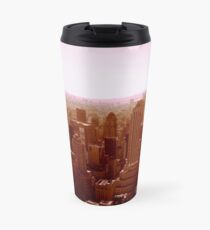 Taza de viaje Hazy Empire State Building NYC