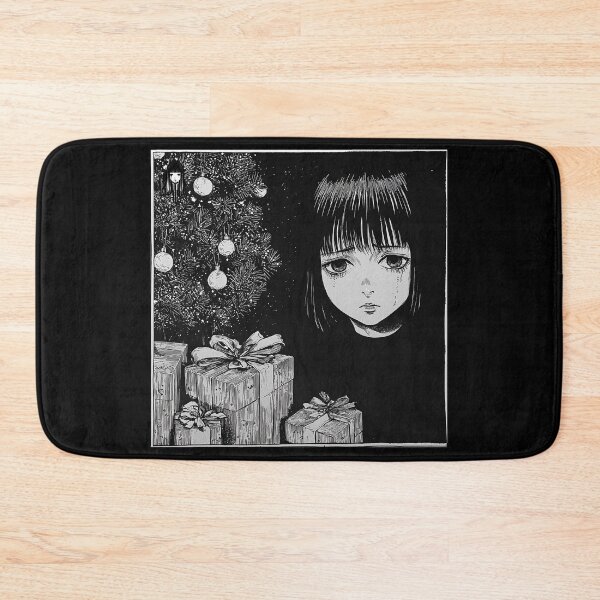 Item preview, waiting for a miracle 2 - black and white melancholic manga anime girl designed and sold by ForsakenFrames.