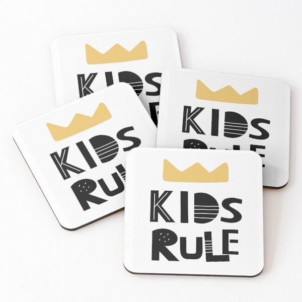 Item preview, Kids Rule designed and sold by Greyat.