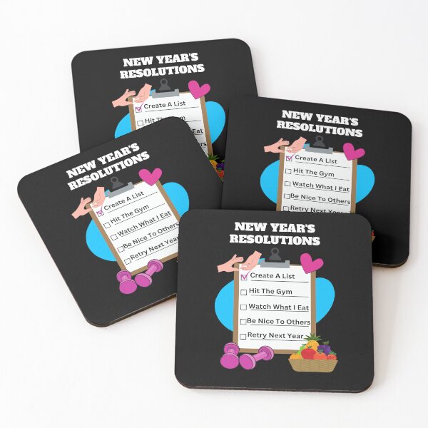 Item preview, New Year's Resolutions - Humorous Design designed and sold by signshirtz.