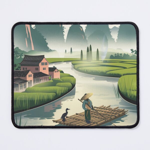 Item preview, Guilin Vintage Travel Poster designed and sold by TravelerRat.