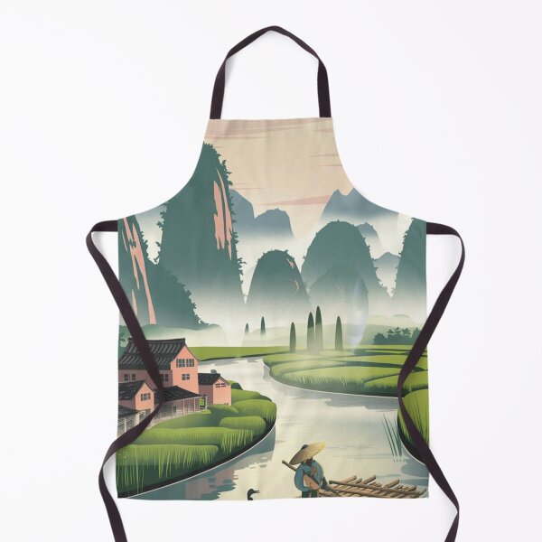 Item preview, Guilin Vintage Travel Poster designed and sold by TravelerRat.