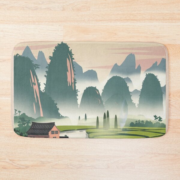 Item preview, Guilin Vintage Travel Poster designed and sold by TravelerRat.