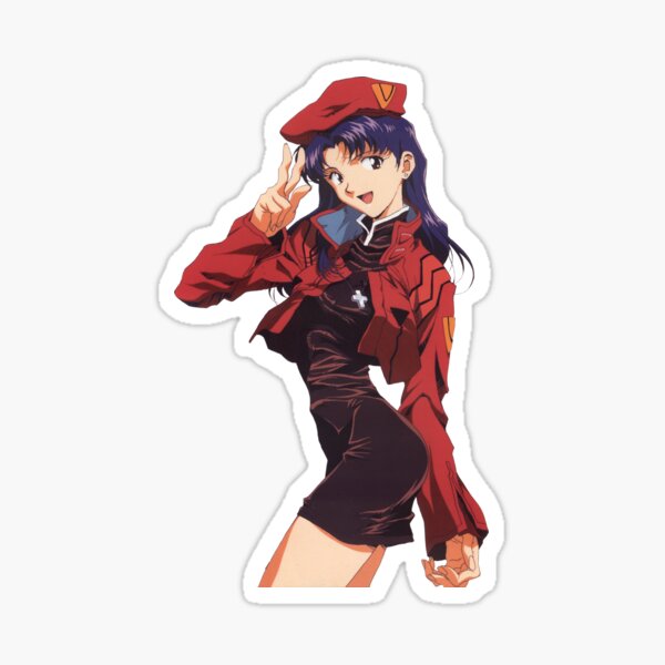 Vista previa del artículo con la obra «Misato Katsuragi», diseñado y vendido por NamaMerch.