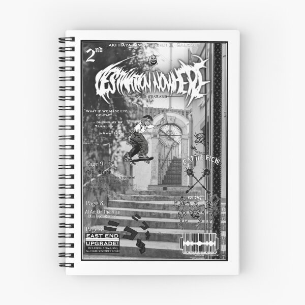 Item preview, Portada de la revista de patinetas DestinationNowhere 2 designed and sold by Destination  Nowhere.