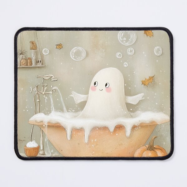 Item preview, Lindo fantasma tomándose un baño designed and sold by I-R-A.