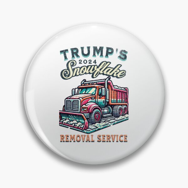 Item preview, Funny Trump’s Snowflake Removal Service Design with Snowtruck designed and sold by designsbyphi.
