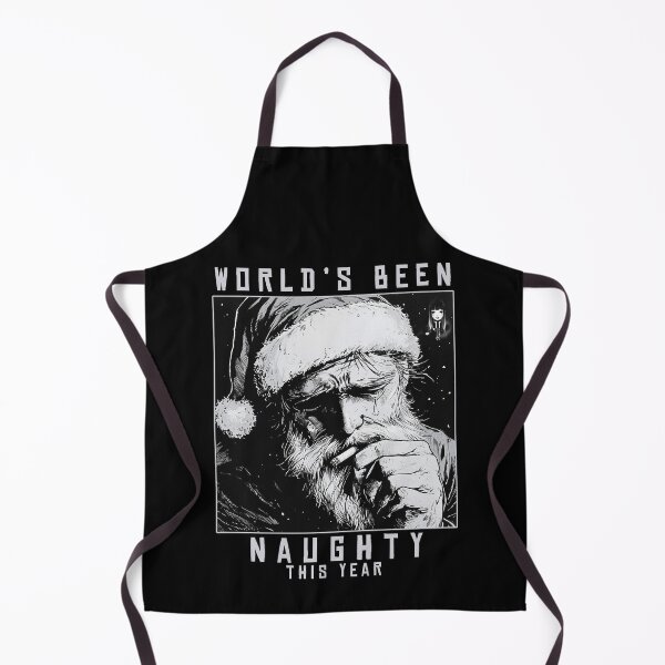 Item preview, worlds been naughty 1 - black and white christmas melancholic manga anime santa designed and sold by ForsakenFrames.