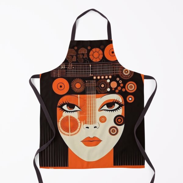 Item preview, Retro Girl Portrait design designed and sold by Shoot-The-Moon.