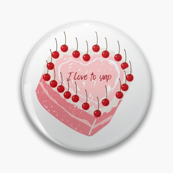 Item preview, I love to yap cake designed and sold by trendsetterrrr.