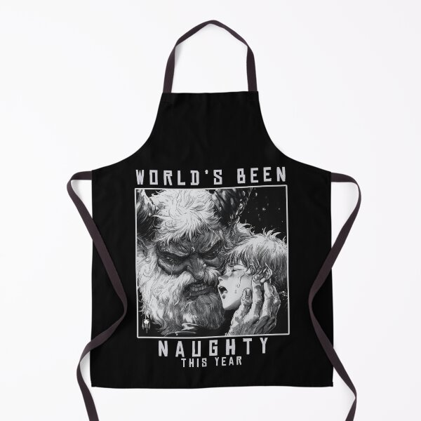Item preview, worlds been naughty 2 - black and white christmas melancholic manga anime santa designed and sold by ForsakenFrames.