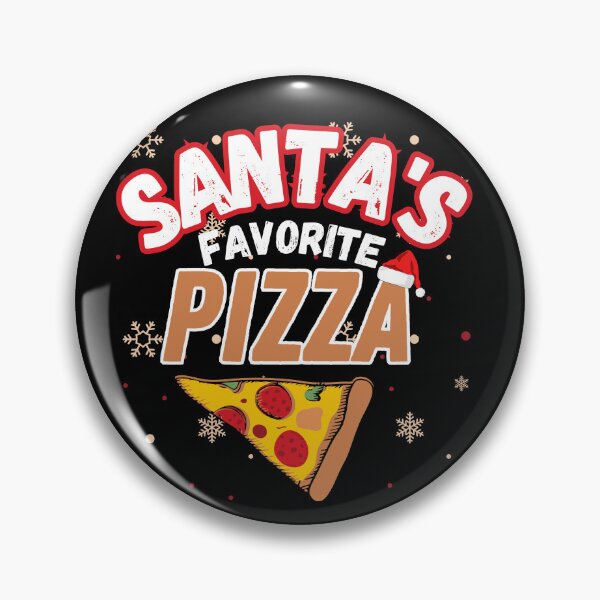 Item preview, Santa's Favorite pizza designed and sold by Meandmyshop.