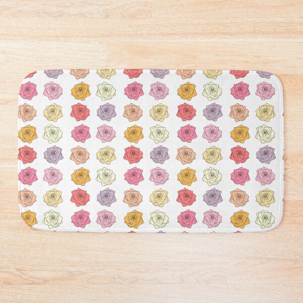 Item preview, Roses flowers set of 8 pastel colors designed and sold by EMMonovi.