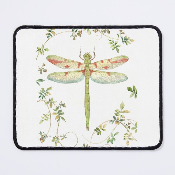 Item preview, Dragonfly With Rose Hips A designed and sold by Jean Plout.