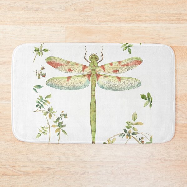 Item preview, Dragonfly With Rose Hips A designed and sold by Jean Plout.
