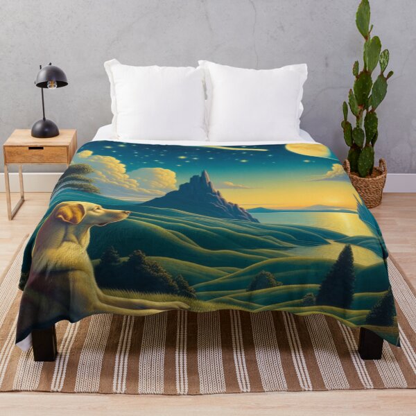 Item preview, Laboratorio Amarillo: Perro Retriever que observa cometas y observa estrellas designed and sold by Fantasy Masterpiece.