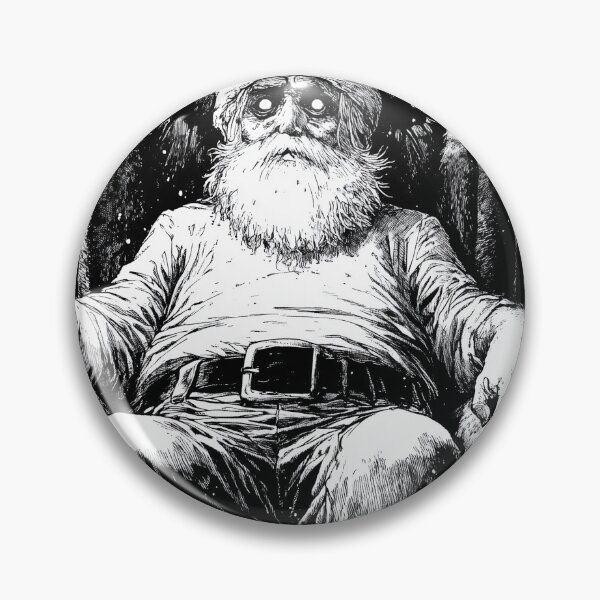 Item preview, worlds been naughty 3 - black and white christmas horror manga anime santa designed and sold by ForsakenFrames.