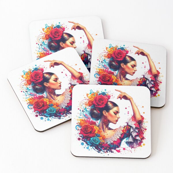 Item preview, Flamenco beauty of dance and colors designed and sold by nicnacc.