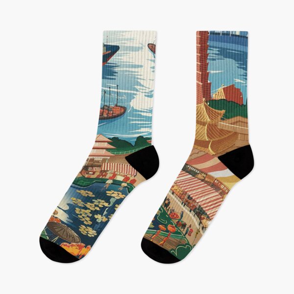 Item preview, Kaohsiung Vintage Travel Poster designed and sold by TravelerRat.