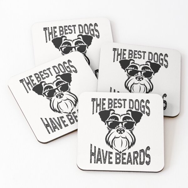 Item preview, Schnauzer the Best Dogs Have Beards designed and sold by jaygo.