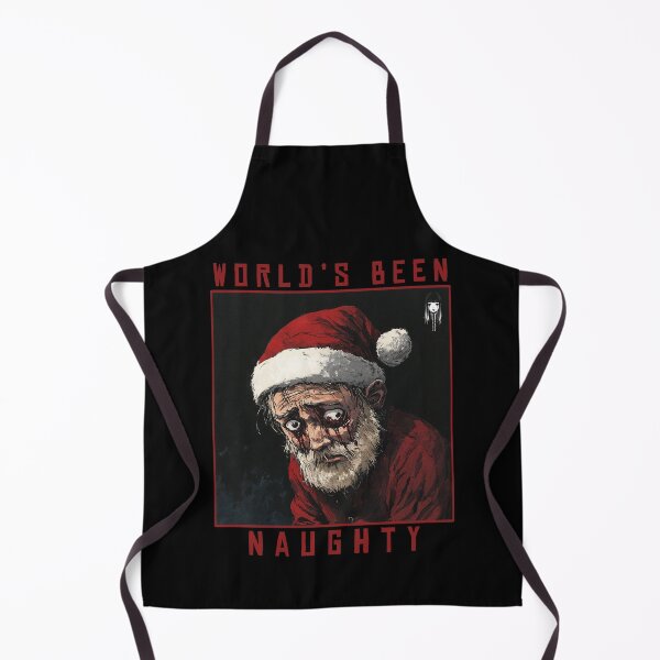 Item preview, worlds been naughty 4 - black and white christmas melancholic manga anime santa designed and sold by ForsakenFrames.
